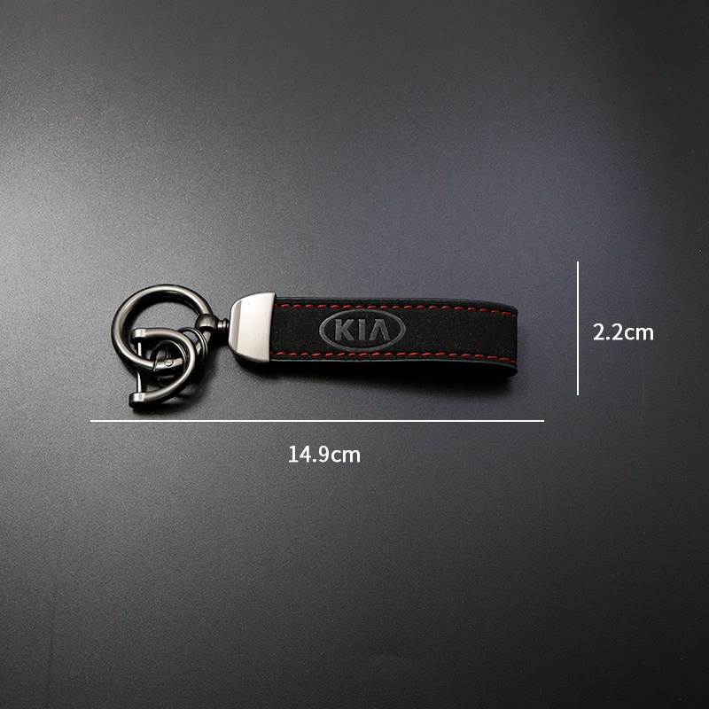 Móc Khóa Da Lộn Phối Hợp Kim Cho Xe Hơi