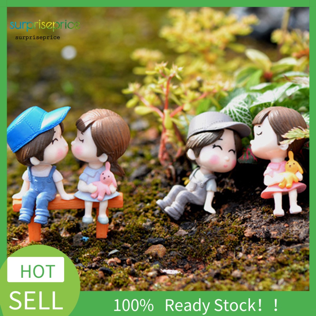 Set 3 Mô Hình Búp Bê Trưng Bày Trang Trí Nhà Cửa