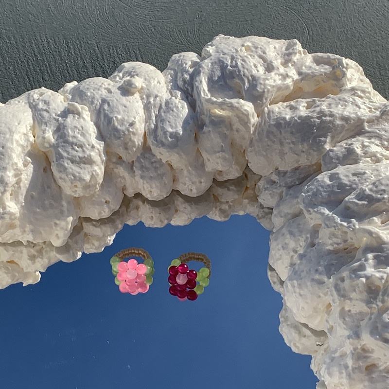 Nhẫn Đính Hạt Pha Lê Hình Hoa Phong Cách Vintage Thời Trang