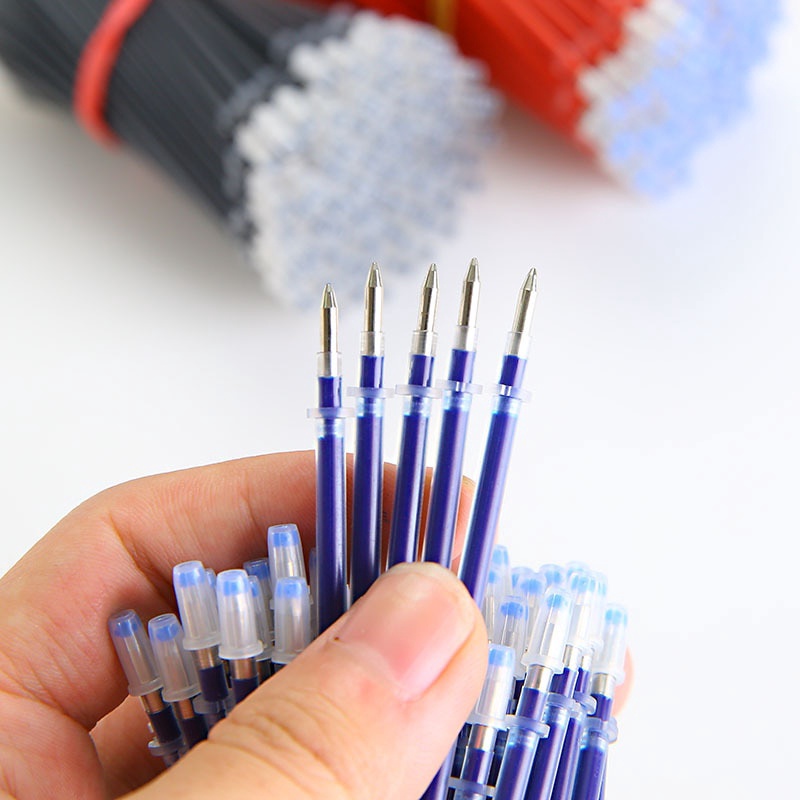 Bộ 20 ruột bút mực màu đen ngòi 0.5mm/ 0.38mm tiện dụng