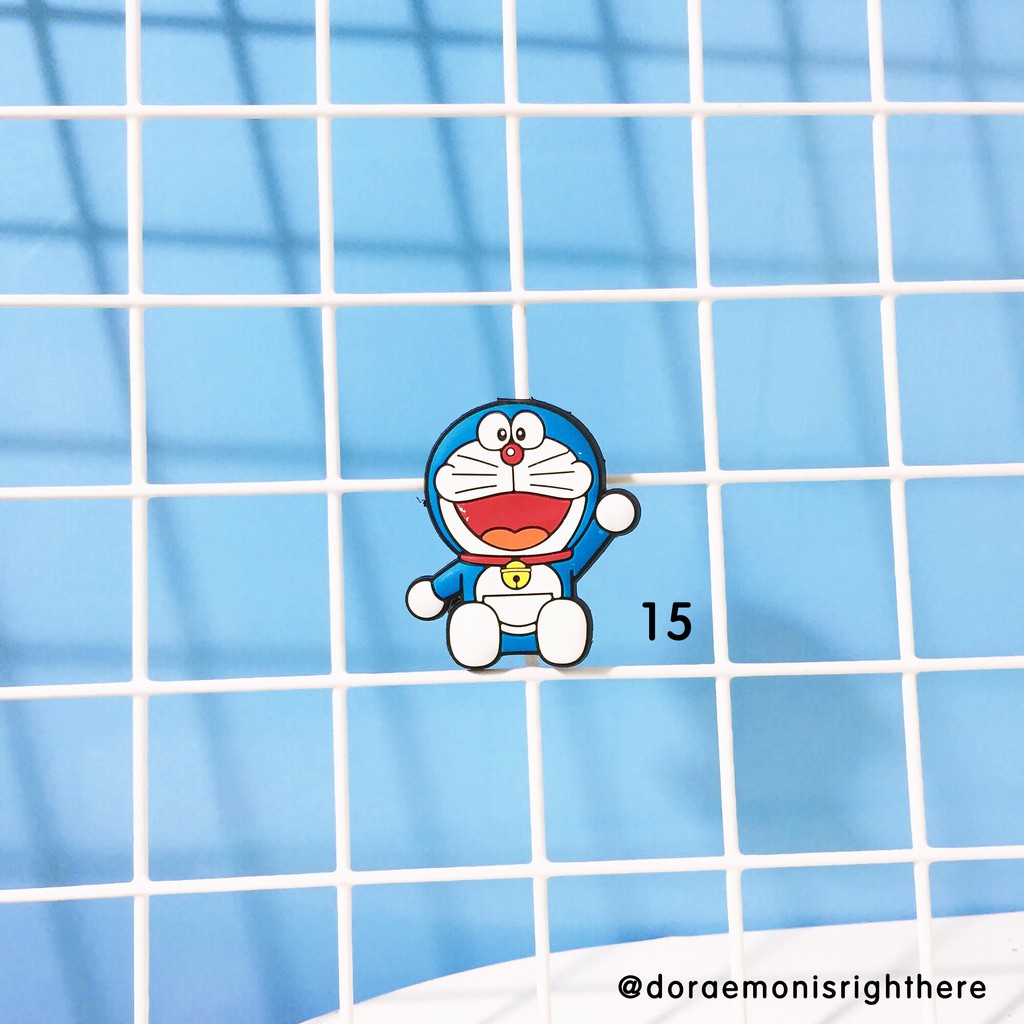 Nam châm tủ lạnh PVC Doraemon (Bộ 7 cái) - M-SPVCFM