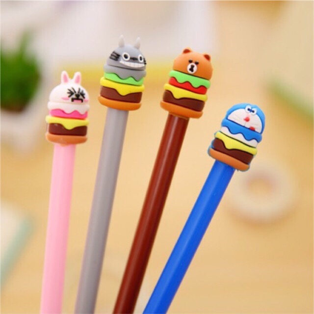 Bút bi nước hoạt hình cute