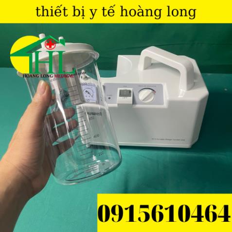 Máy Hút Dịch Mũi Họng 1 Bình Yuwell 7E-A Người Lớn - Trẻ Em