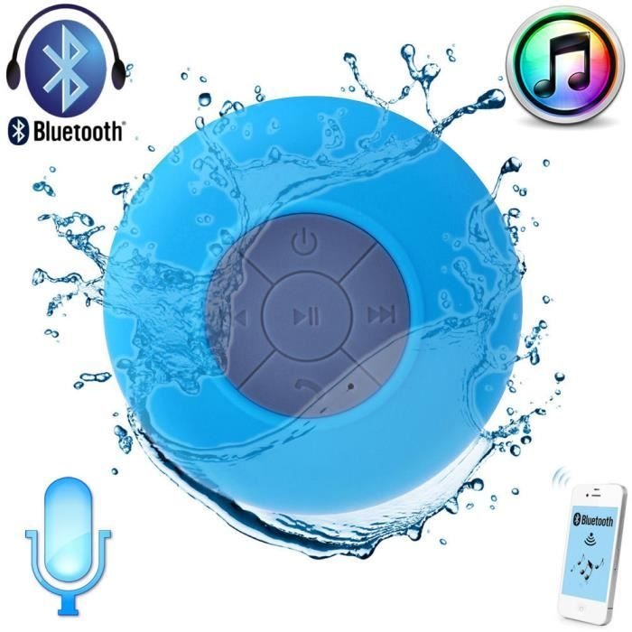 Loa Bluetooth Không Dây Chống Nước Dễ Thương Bass Cực Êm Gắn Nhà Tắm - Loa Phòng Tắm Đa Năng