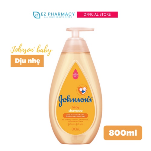 Dầu gội cho bé Johnson's baby shampoo 200ml / 800ml - dịu nhẹ cho trẻ em