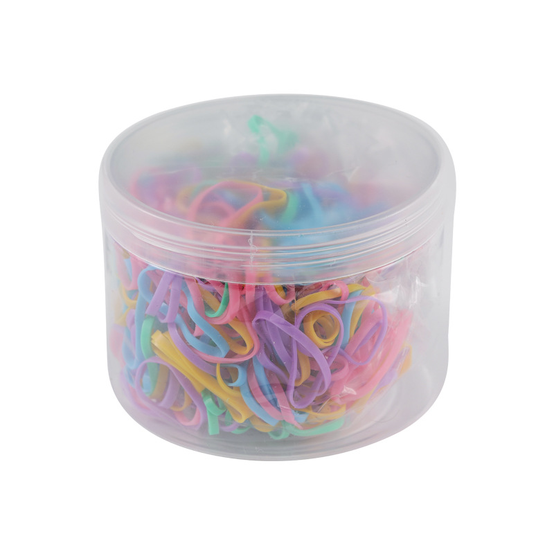 Set 500 Thun Cột Tóc Sử Dụng Một Lần Không Đau Cho Nữ