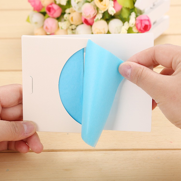 Gói 50 miếng giấy thấm dầu nhiều hình KNSTORE