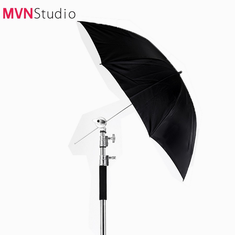 Dù hắt sáng phản đen bạc 83CM hỗ trợ chụp ảnh cho studio - hàng chính hãng Refutuna - MVN Studio