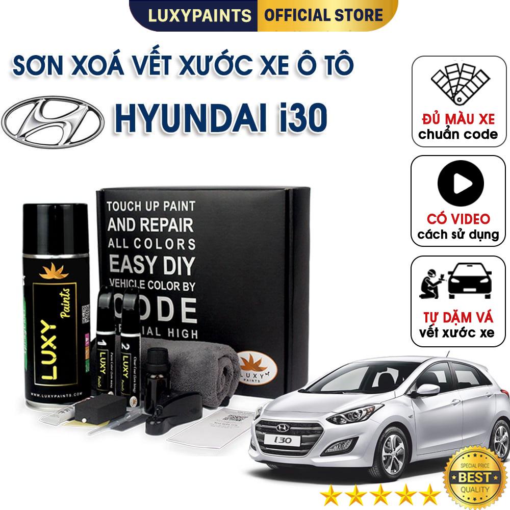 Sơn xóa vết xước xe ô tô Hyundai i30 LUXYPAINTS, màu chuẩn theo Code dễ sử dụng độ bền cao - LP01HY30