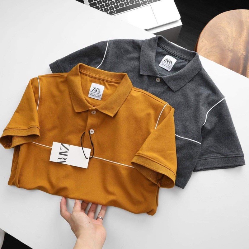 [Mã SKAMA06 giảm 8% tối đa 50K đơn 250K] ANA16 - ÁO POLO NAM PHỐI VIỀN CHỈ VAI NGỰC | BigBuy360 - bigbuy360.vn