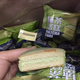 (Hà Nội) Bánh Macha trà xanh thơm ngon kiện 1kg-30 chiếc