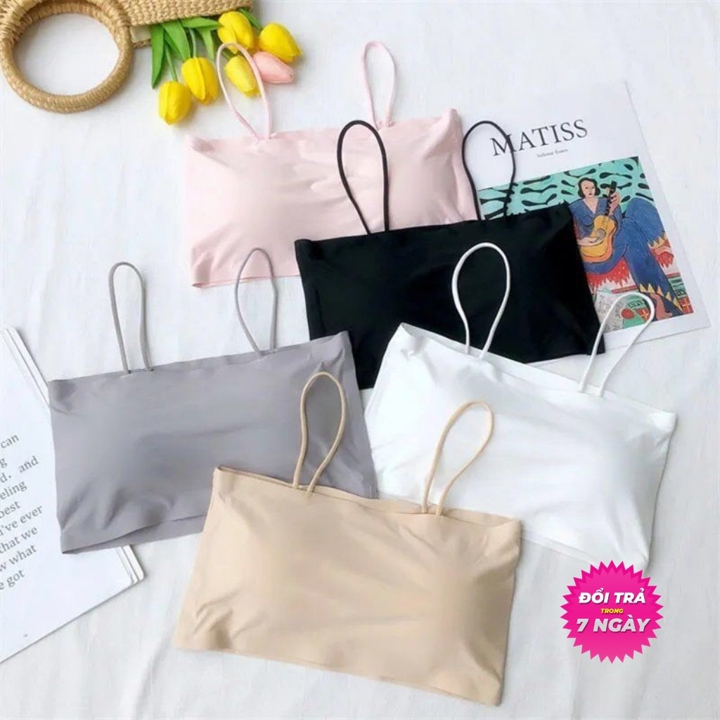 Áo Ngực S3BRA06CBT Áo Bra Chất Su Quây Hở Vai Cực Hot Hit Siêu Thoải Mái Màu Trắng Mặc Áo Dài(Freesize 45-65kg) | BigBuy360 - bigbuy360.vn