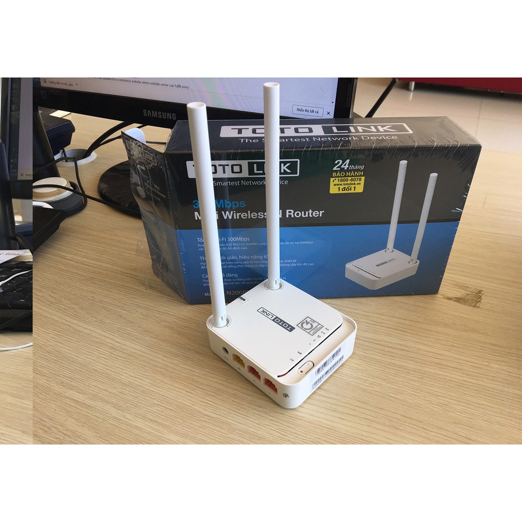 Mini Router Wifi Chuẩn N 300Mbps N200RE - TOTOLINK