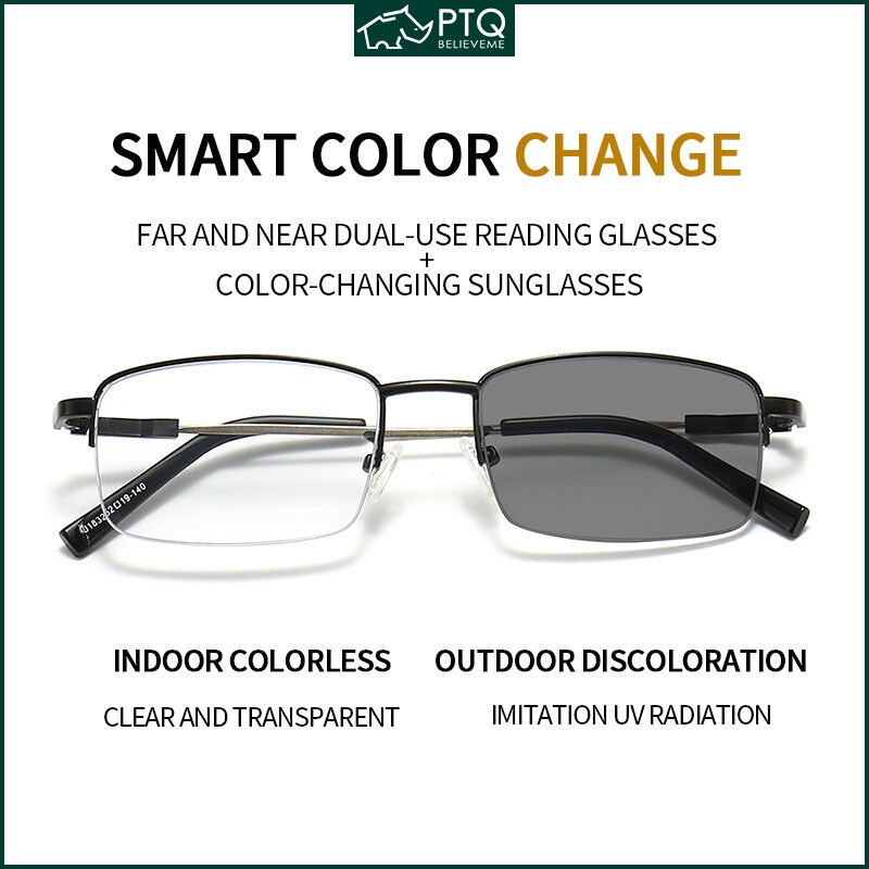 Kính Đọc Sách PTQ Không Màu Đa Ứng Dụng Cho Nam Và Nữ