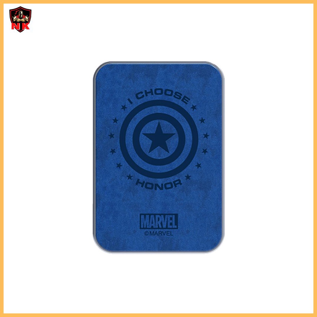 Sạc dự phòng không dây 5000mAh phiên bản Marvel, pin dự phòng chất lượng