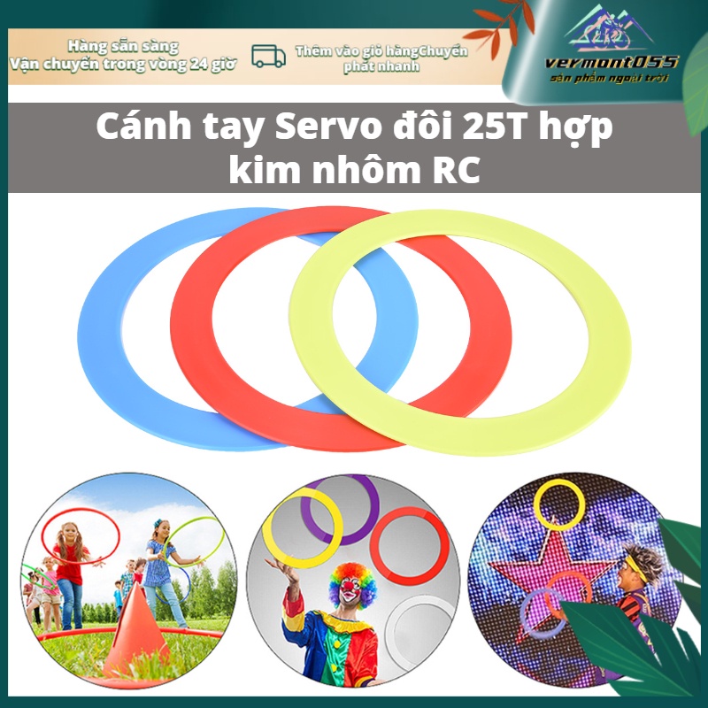 Hàng Hot 3 cái / Bộ tung hứng nhào lộn Ném vòng tay Đạo cụ quay tay Đồ chơi chú hề （Xanh đỏ vàng）Hàng giao ngayVermont055