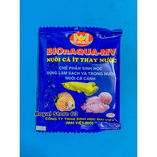 Men vi sinh cho bể cá cảnh Bionaqua MV gói 10g