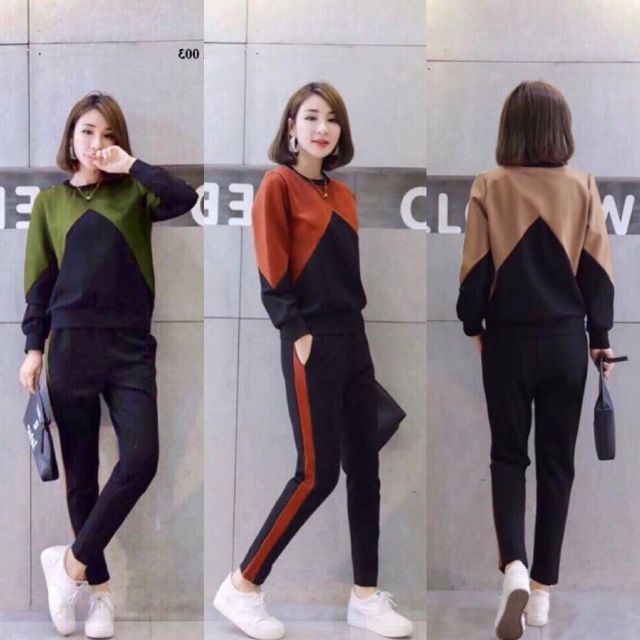 Bộ đồ thể thao thu đông cao cấp