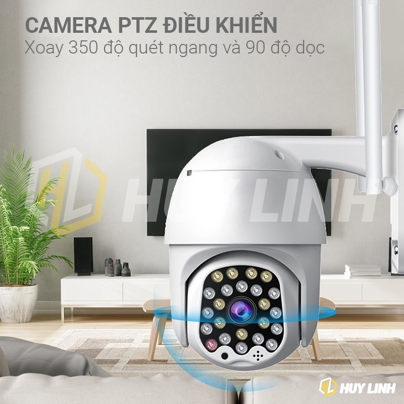 Camera wifi ngoài trời Yoosee EVKVO D26S - Cảm biến 2.0MP 23 Led