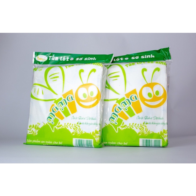 Tấm Lót Sơ Sinh Mama (gói 30 miếng)