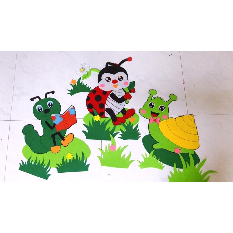Góc trang trí -Đồ dùng mầm non