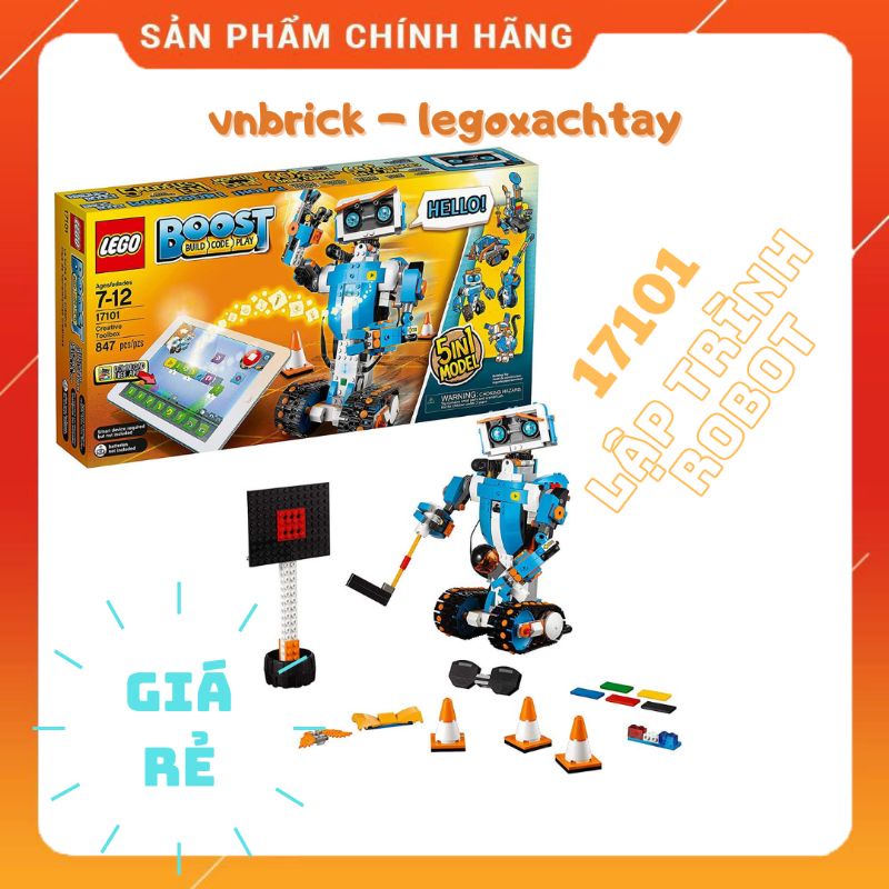LEGO BOOST 17101 Creative Toolbox - Bộ Công Cụ Sáng Tạo