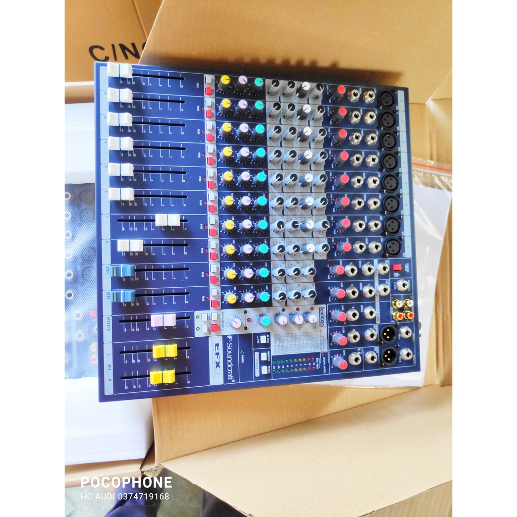 Bàn Mixer Soundcraft EFX8 loại 1