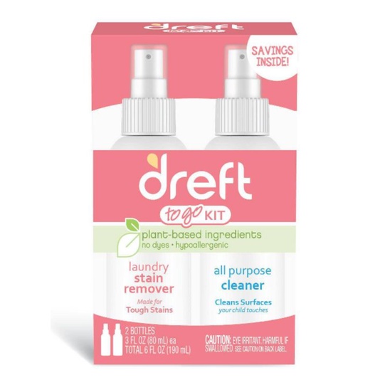 [ Hàng Mỹ ] Chai xịt Dreft tẩy vết bẩn sữa, thức ăn dành cho quần áo, chăn ga, an toàn cho bé - 706ml