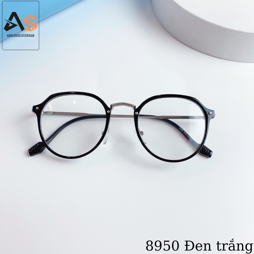 Gọng kính lục giác nhỏ xinh thời trang nam nữ 8950 9532A