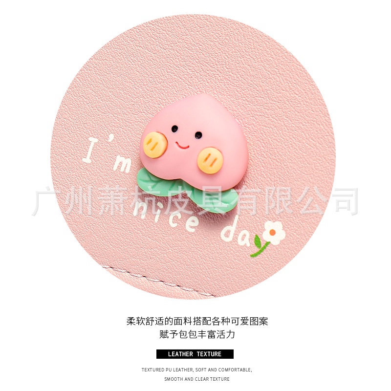 Ví Ngắn Đựng Thẻ / Tiền Xu Thời Trang Dễ Thương Cho Nữ