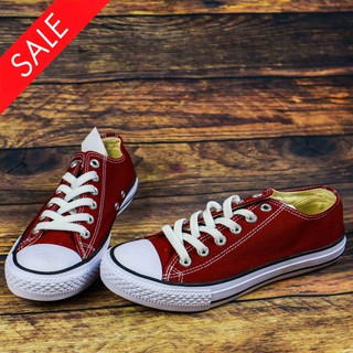 [FLASHSALE][FULLBOX] Giày  CV Sneakers Classic Đỏ Đô Nữ FULLBOX