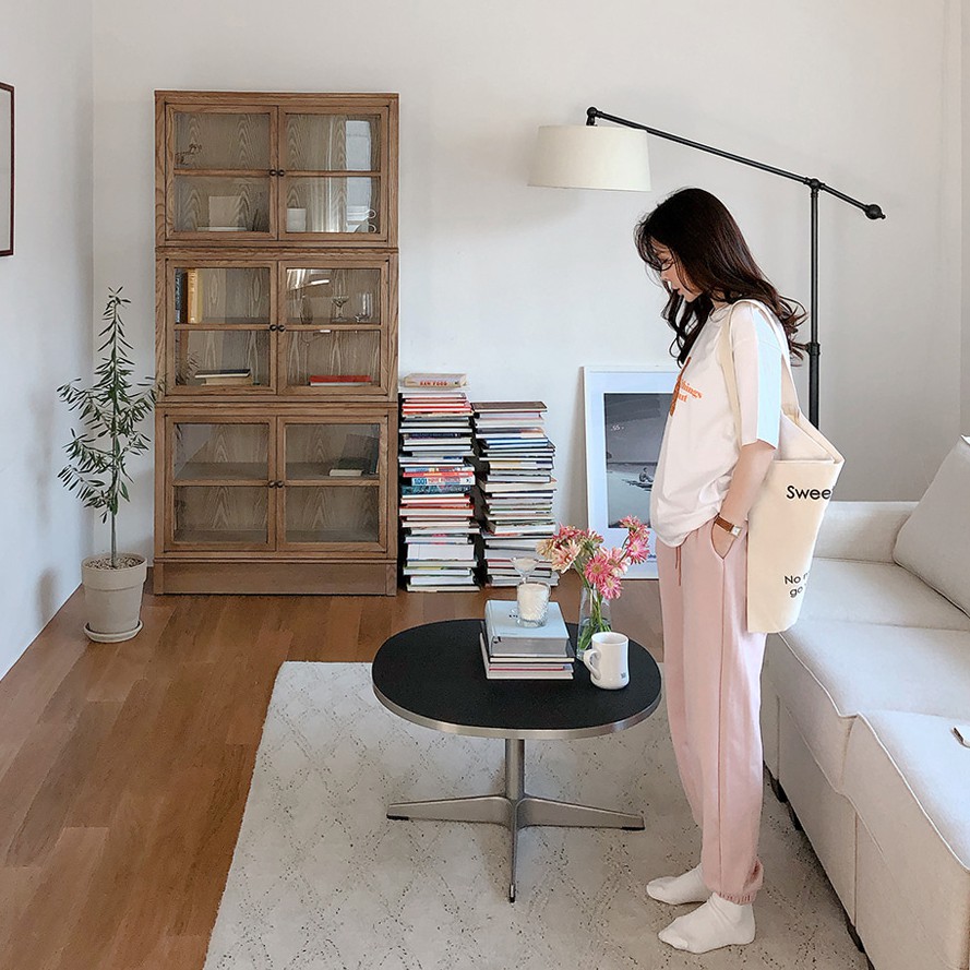 Quần Thể Thao Ống Rộng Lưng Cao Dễ Phối Đồ 42355