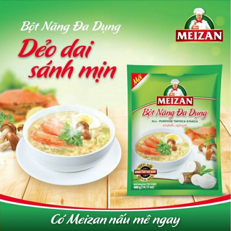 Bột năng đa dụng Meizan gói 400g