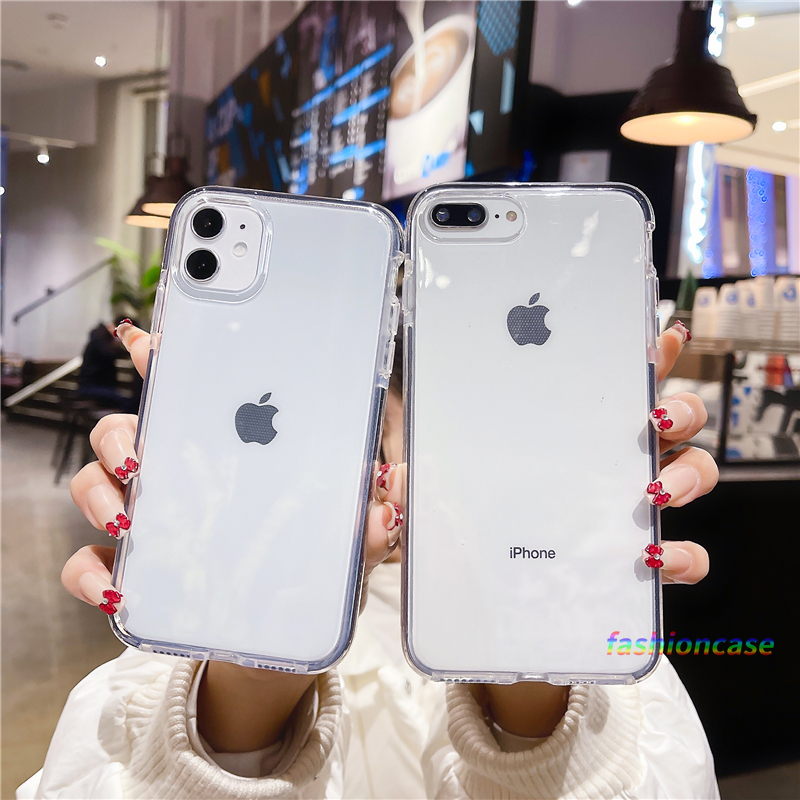 Ốp Điện Thoại Trong Suốt Chống Sốc Cho Iphone 11 6 7 6s 8 Plus 12 Pro Se 2020 6plus 7plus 6 plus 8 plus