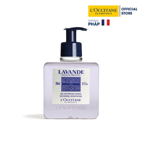 Gel rửa tay hoa Oải Hương Lavender Cleansing Hand Wash 300ml Loccitane