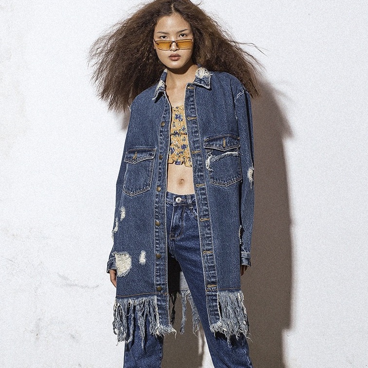 ÁO KHOÁC JEANS TASSEL