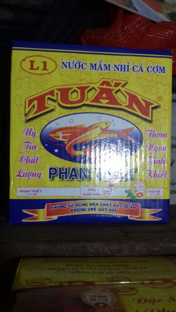 1 thùng Nước mắm Phan Thiết L1