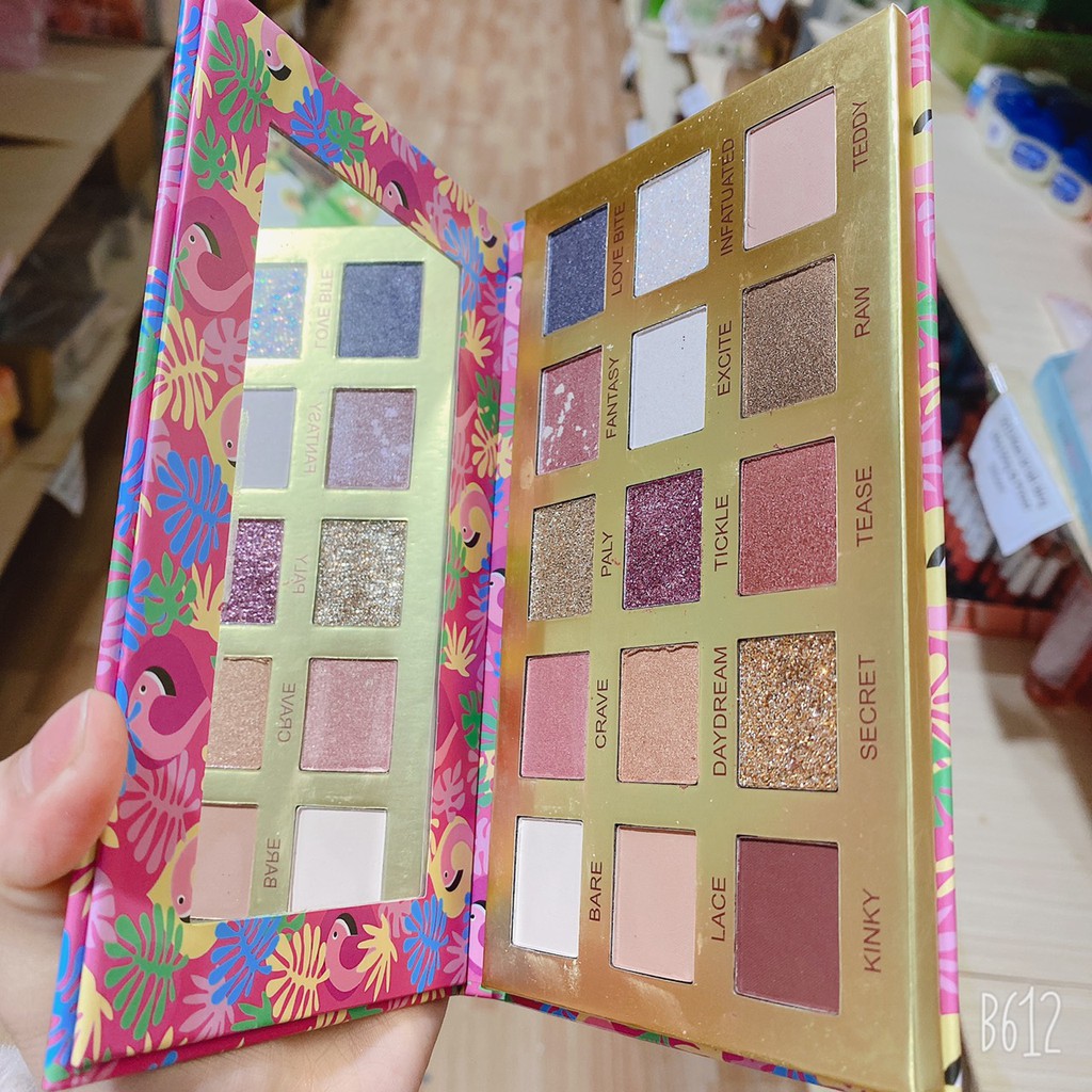 Bảng mắt nhũ 15 ô Taset mẫu mới