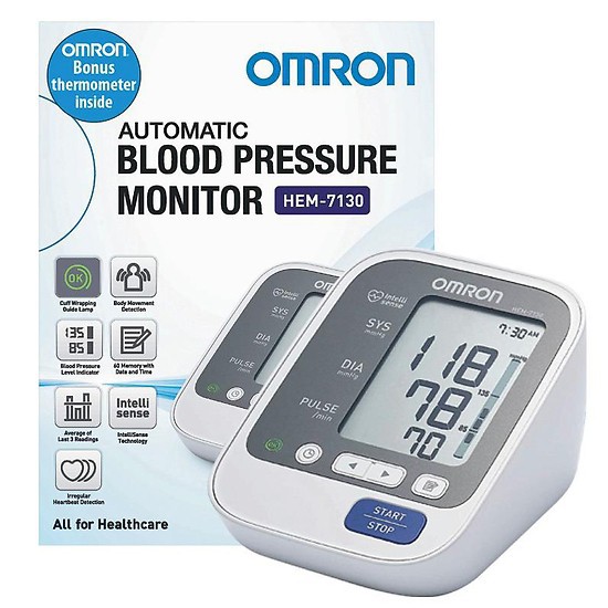 Máy đo huyết áp Tự Động Đo Omron HEM 7130