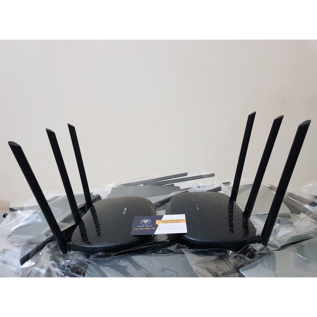 Router WiFi Tplink 3 râu xuyên tường tốc độ 450mbps giá rẻ nhất màu sắc đen or trắng