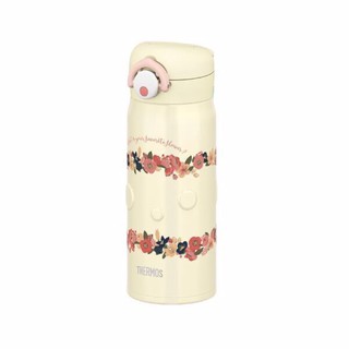 Bình giữ nhiệt Thermos 400ml - hình hoa - hàng xuất dư Nhật