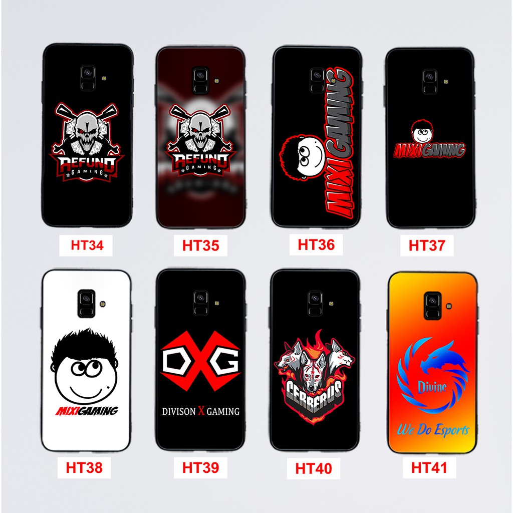 Ốp Samsung A6/A6 plus/A8/A8 plus  In Hình Game: Refund Gaming, Mixi Gaming, Divine Esports,DivisionX,Cerberus Esports