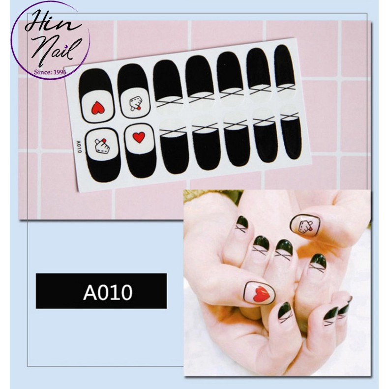 Sticker dán móng tay làm nail hoạt hình ngộ nghĩnh siêu cute