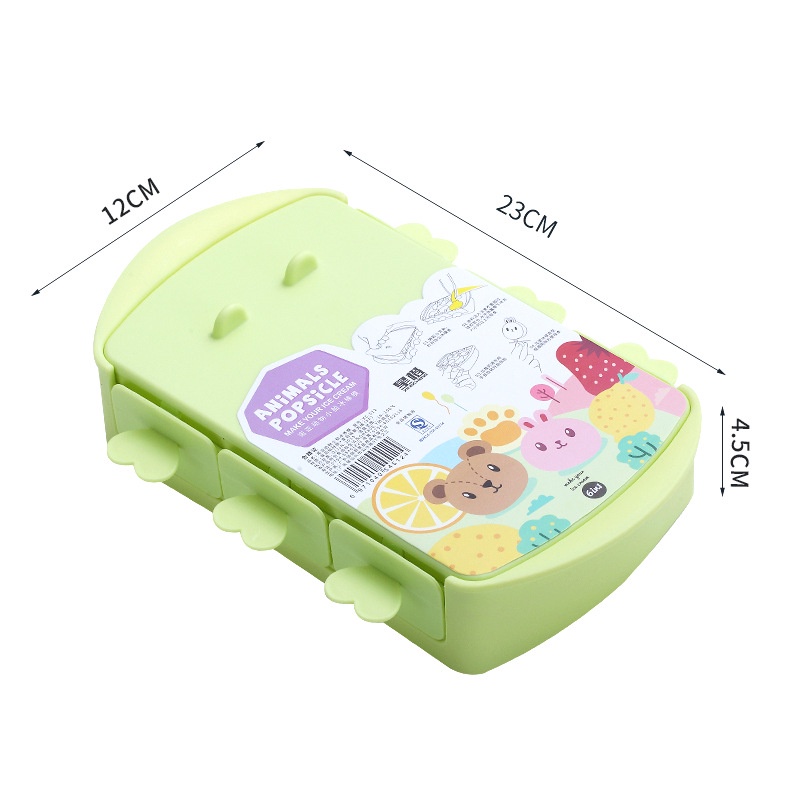 Khay silicone TAILI làm kem đá hình hoạt hình độc đáo cho trẻ em