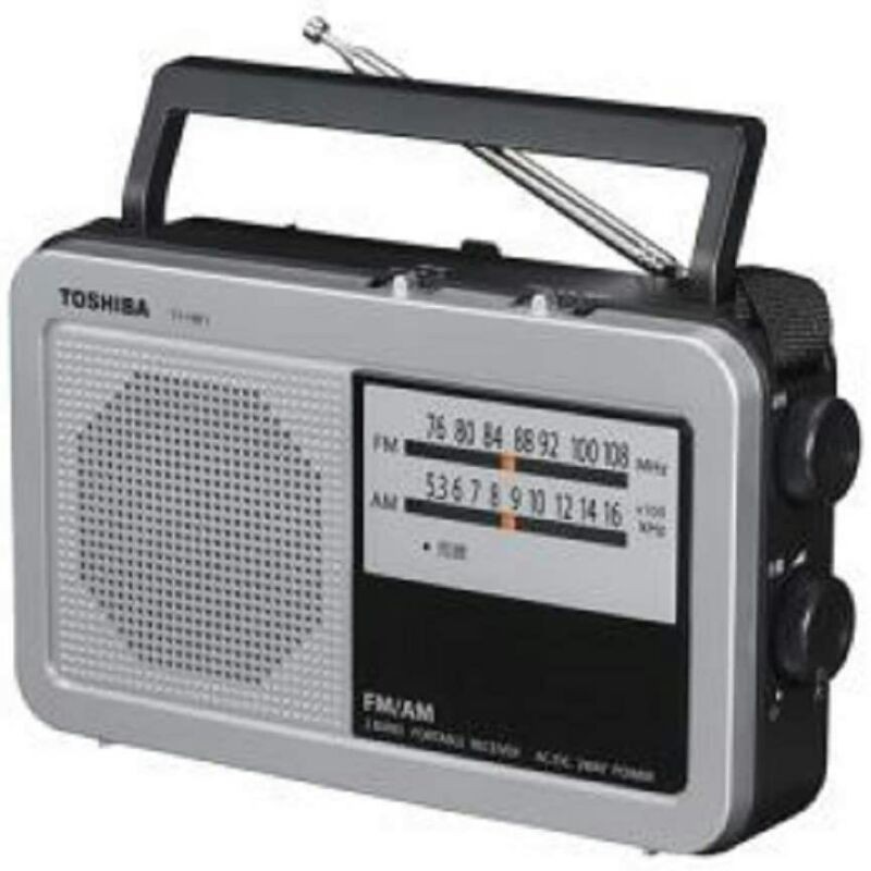 Đài Radio Toshiba TY-HR3 phân phối nội địa Nhật (điện 100V, kèm đổi nguồn)