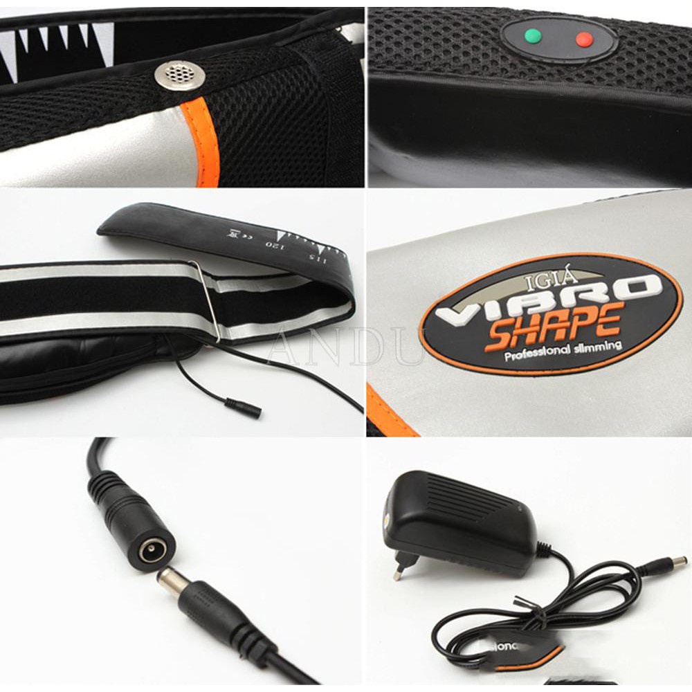 Đai Massage Giảm Béo Vibro Shape ,Đai Giảm Mỡ Hiệu Quả Nhanh Chóng