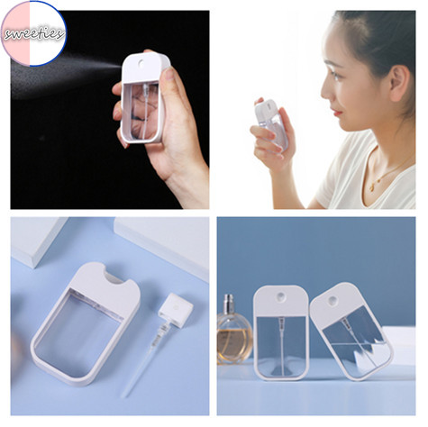 [Hàng mới về] Chai đựng nước hoa bằng nhựa trong suốt dung tích 38ml tiện dụng