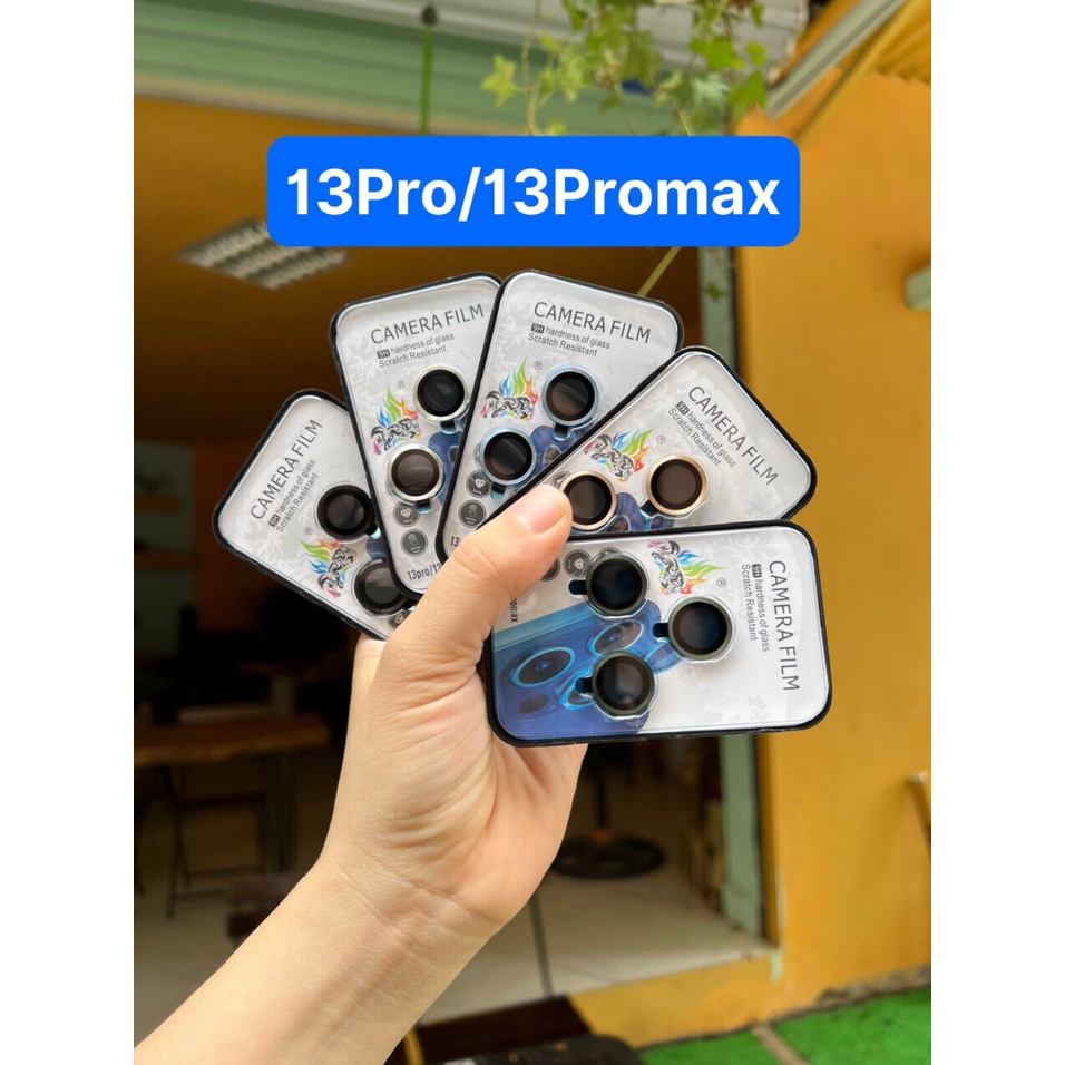 Mắt camera iphone 14 pro max 13 promax 12 11 mini plus bảo vệ camera titan đính đá nhiều màu nguyên bản của máy