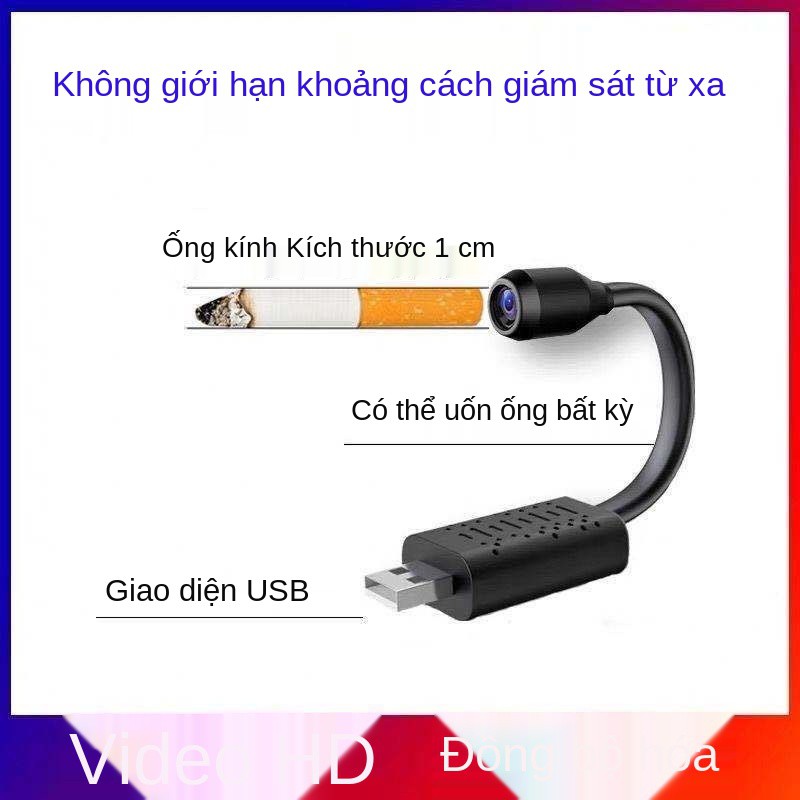 camera giám sát usb tại nhà điện thoại di động không dây từ xa thân wifi độ nét cực cao ngoài trời có internet