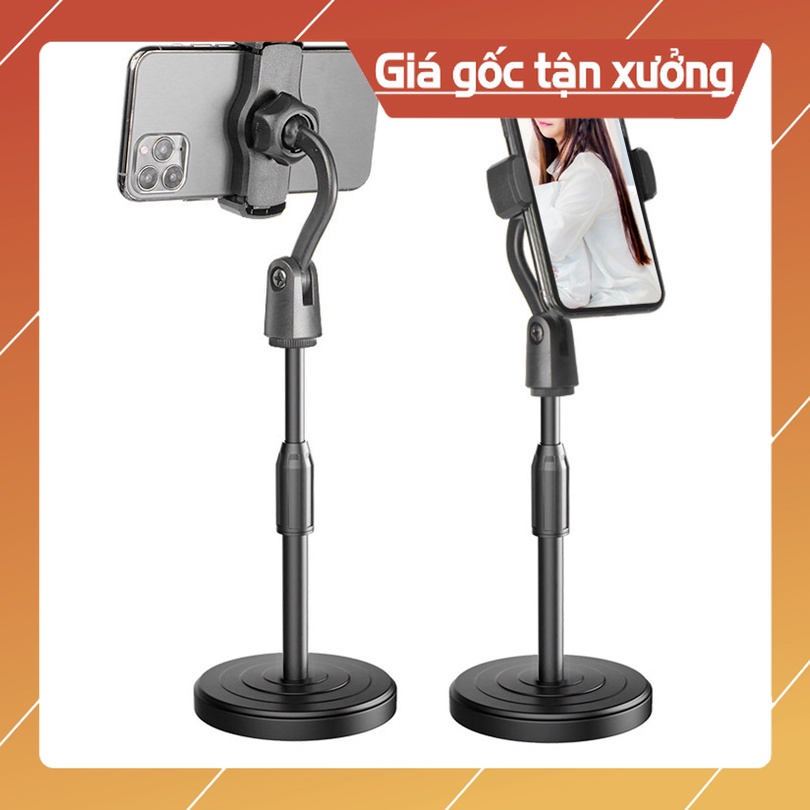 Giá Đỡ Điện Thoại Livestream Xoay 360 Độ, Có Thể Điều Chỉnh Độ Cao |TrungCuong